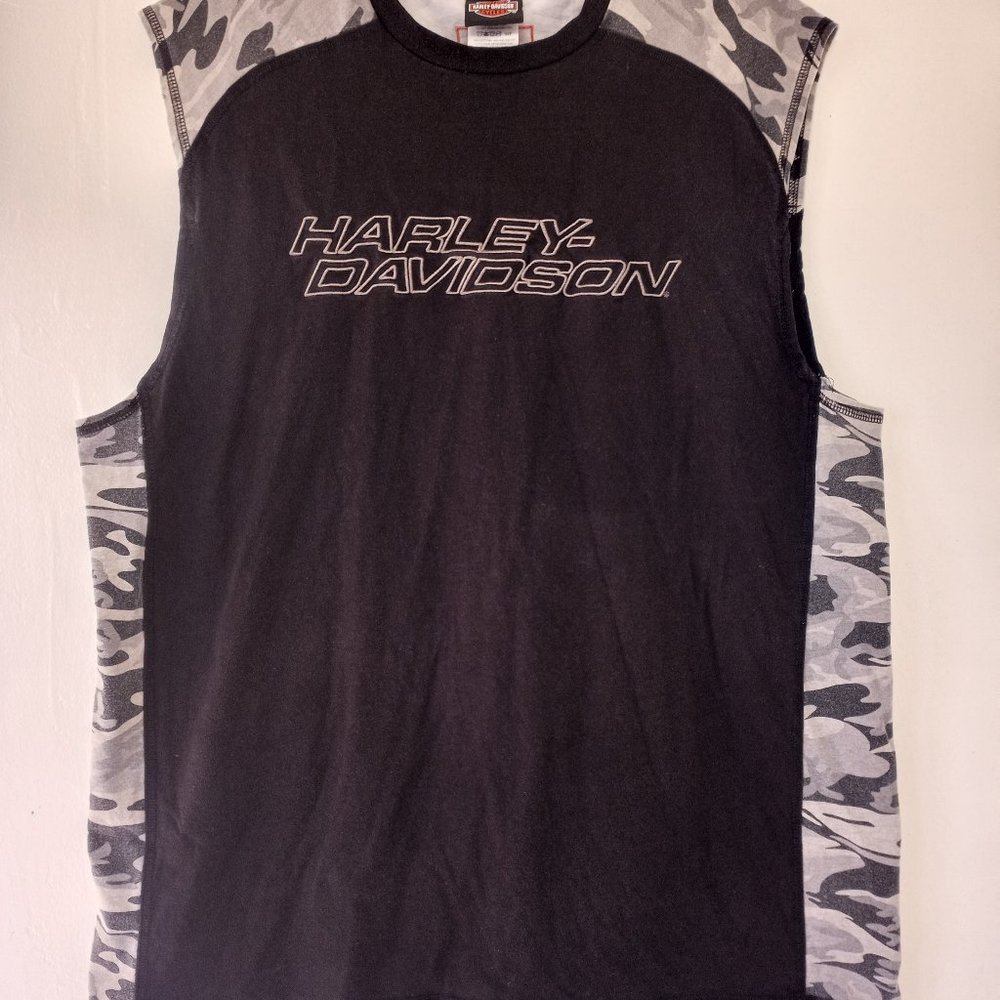 Harley Davidson Greeley Colorado Tank Top Shirt Men's XL